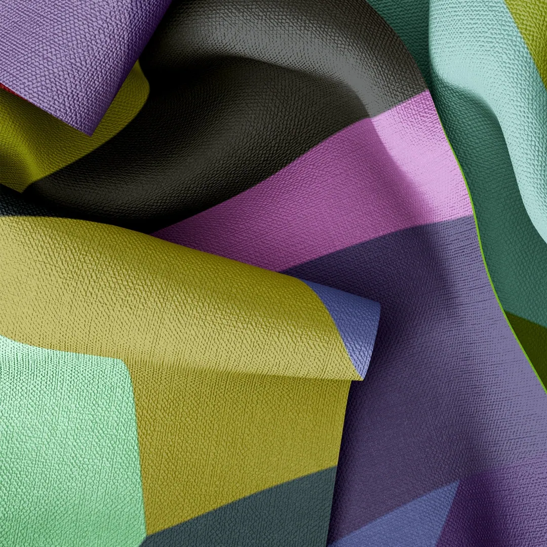 KOLLAGƎ on Fabric.