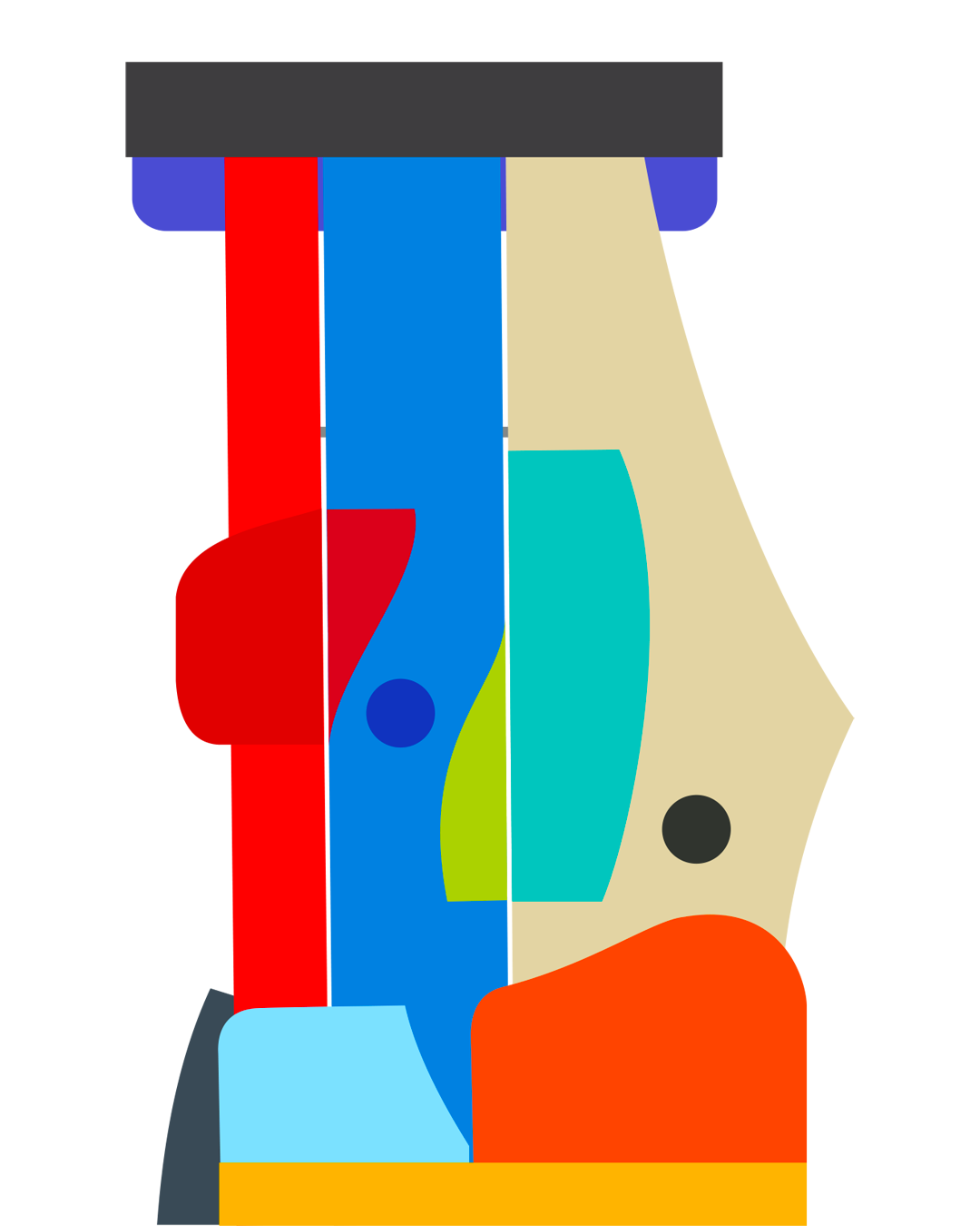 Outline colour diagram of SIT No.1