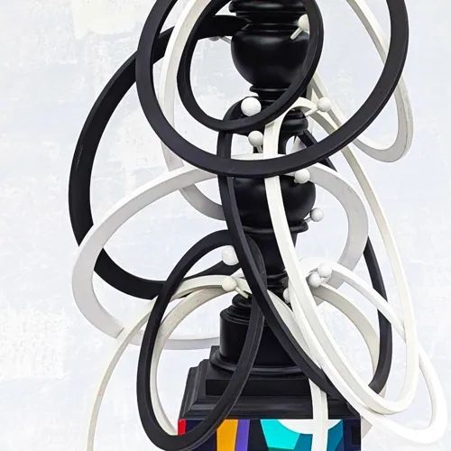 hOola sculptural light fixture — interactive play, Vancouver studio ZOOHAUS