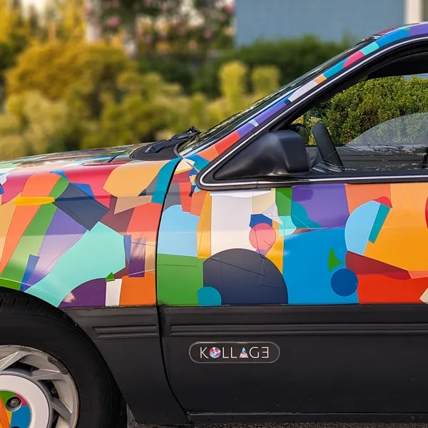 OTTO Mobile covered in KOLLAGƎ — by ZOOHAUS studio, Vancouver BC